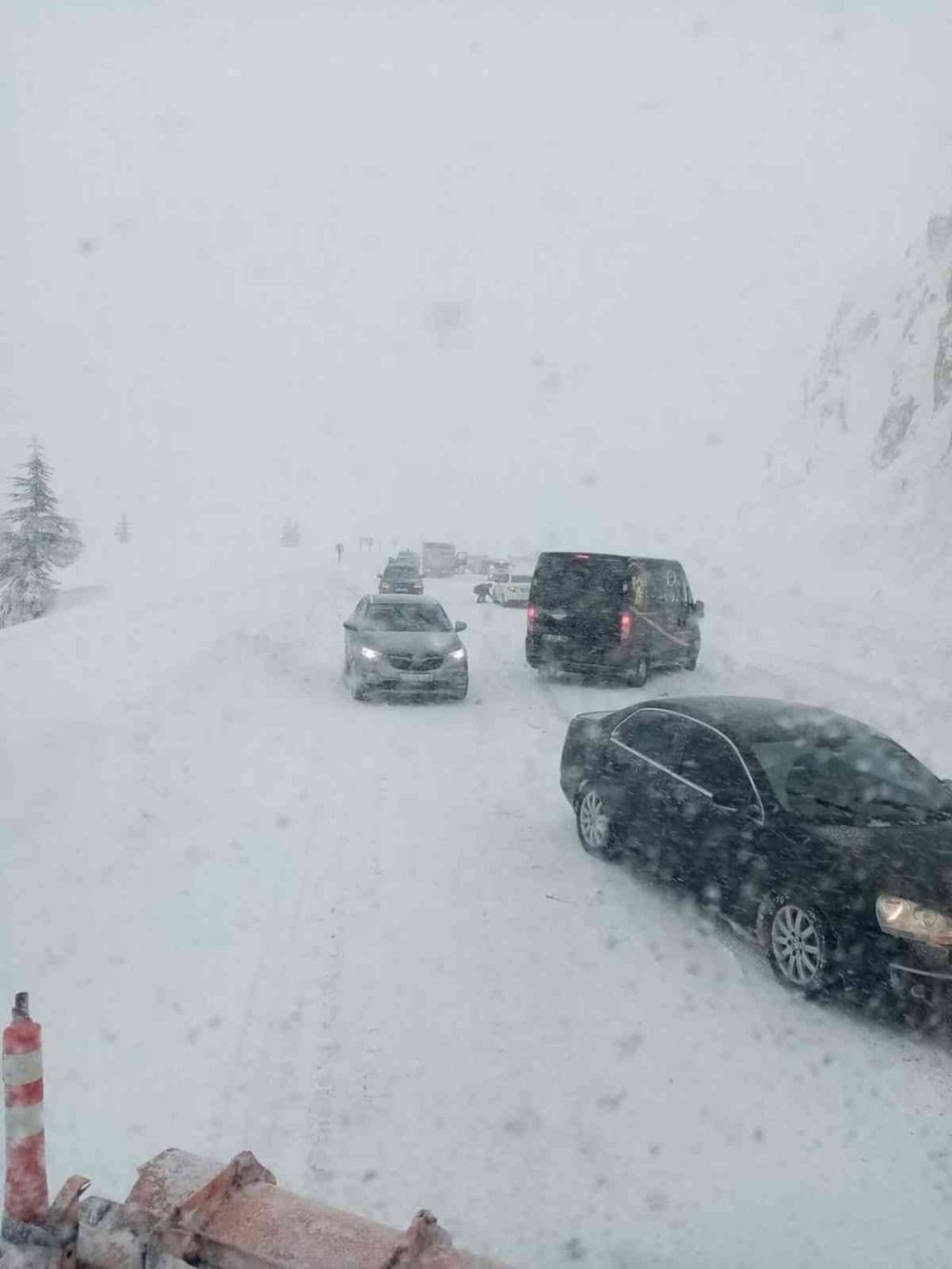 Konya Antalya Karayolu Trafiğe Kapandı