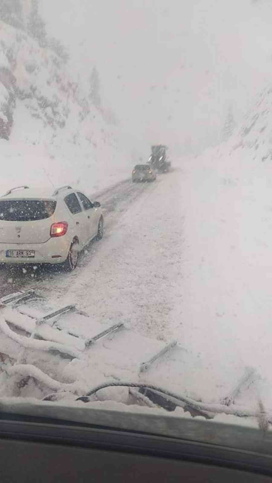 Konya Antalya Karayolu Trafiğe Kapandı