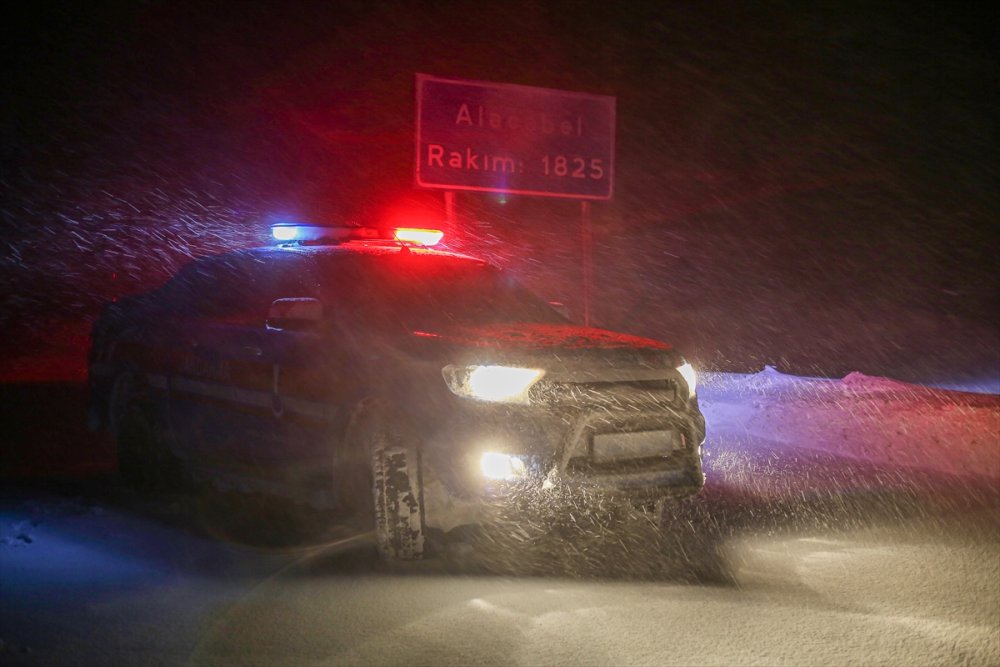 Antalya - Konya Karayolunda Çalışmalar Devam Ediyor