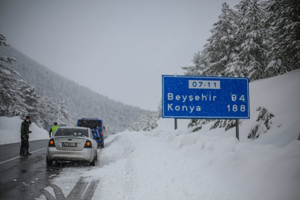 Antalya - Konya Yolunda Alternatif Güzergah