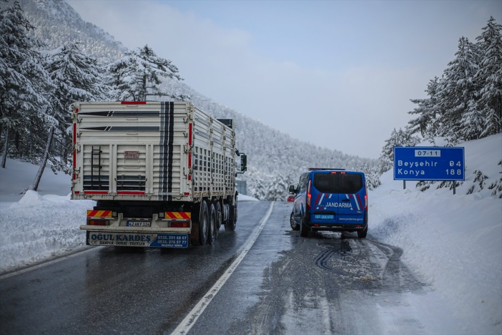 Antalya - Konya Yolunda Alternatif Güzergah