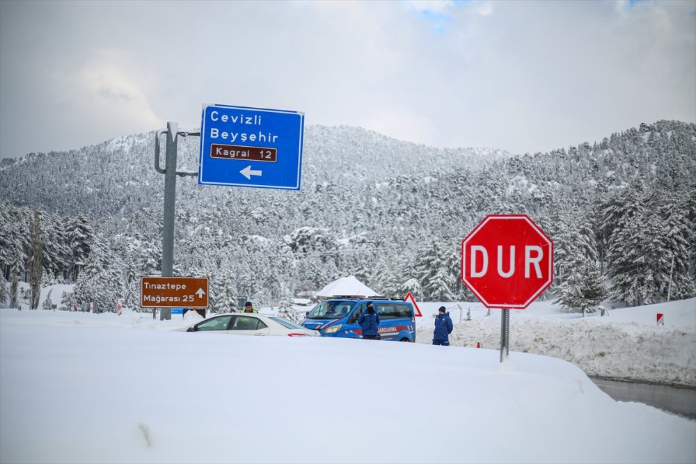 Antalya - Konya Yolunda Alternatif Güzergah