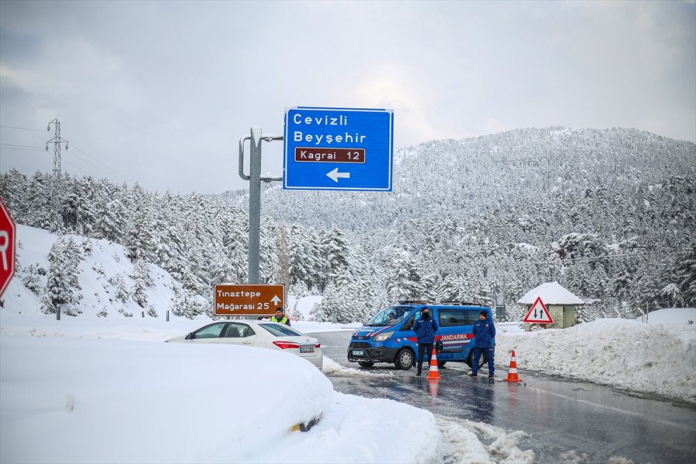 Antalya - Konya Yolunda Alternatif Güzergah