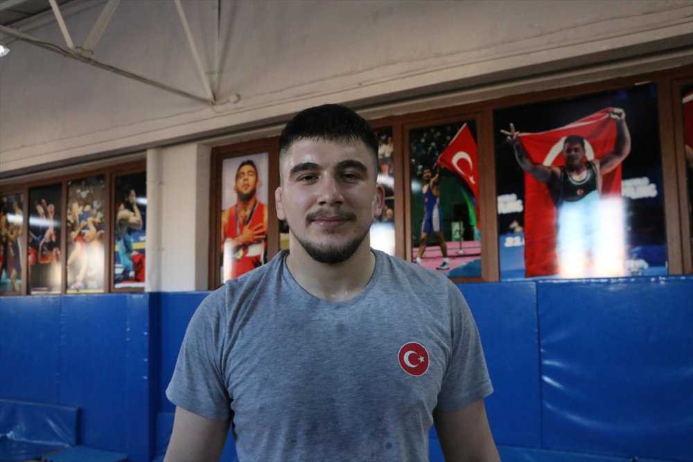 İşitme Engelli Milli Güreşçinin Hedefi Olimpiyat Şampiyonluğu