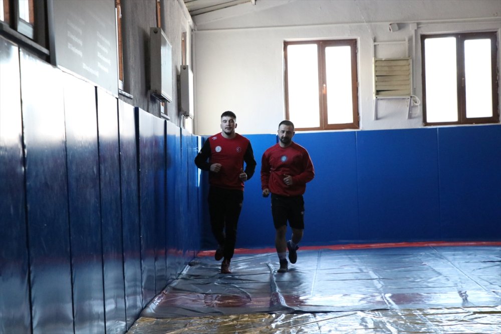 İşitme Engelli Milli Güreşçinin Hedefi Olimpiyat Şampiyonluğu