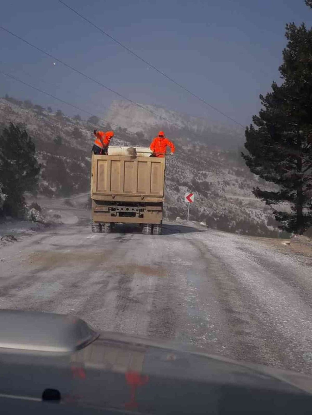 Mut Sertavul Geçidi’nde Zincirsiz Araç Geçişine İzin Verilmiyor