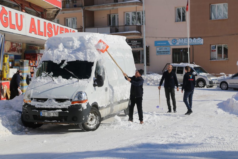 Hadim Son Yılların En Karlı Sezonunu Yaşıyor