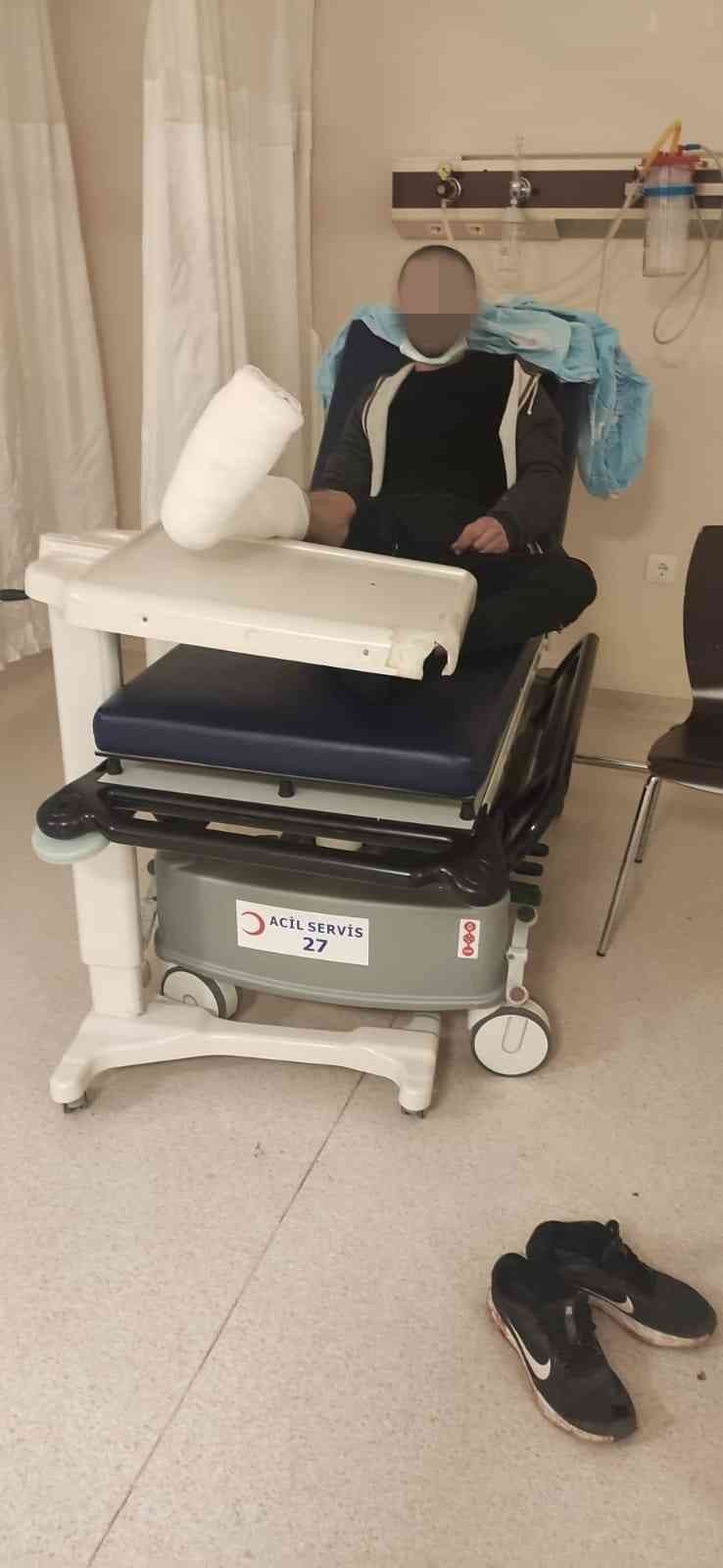 Antalya'da Aranan Şahıs Cezaevi Öncesi Hastanelik Oldu