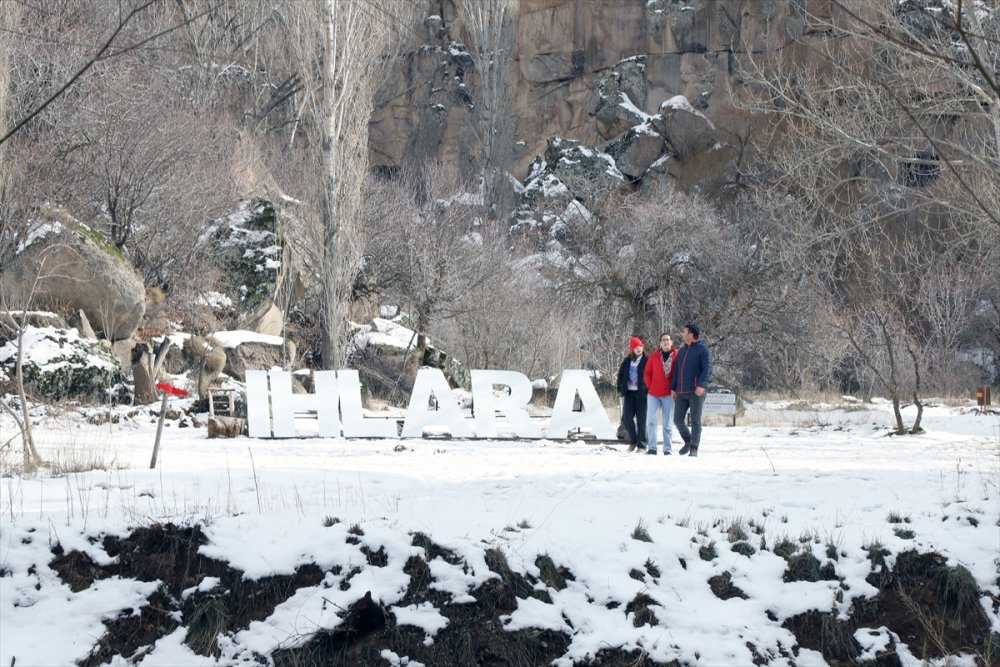Ihlara Vadisinde Kış Keyfi