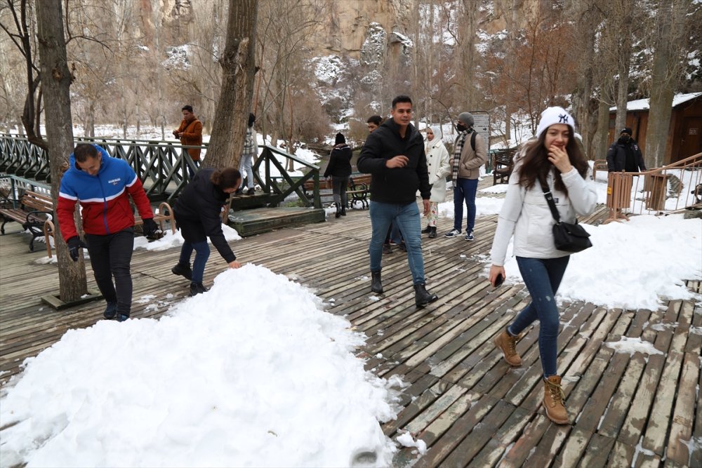 Ihlara Vadisinde Kış Keyfi