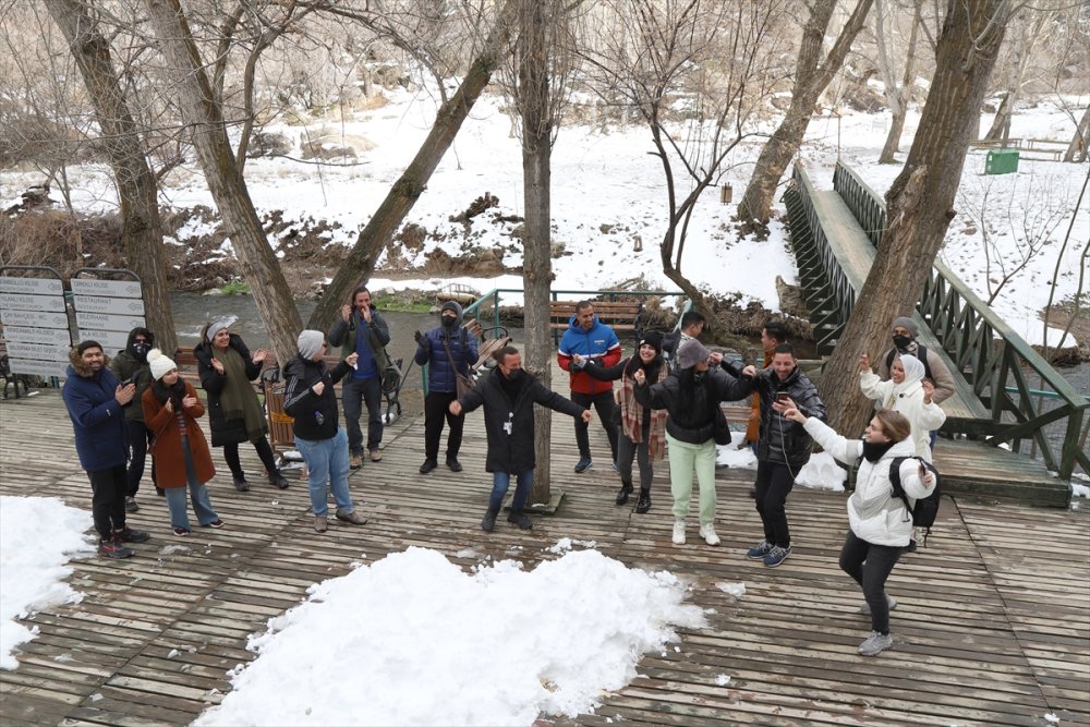 Ihlara Vadisinde Kış Keyfi