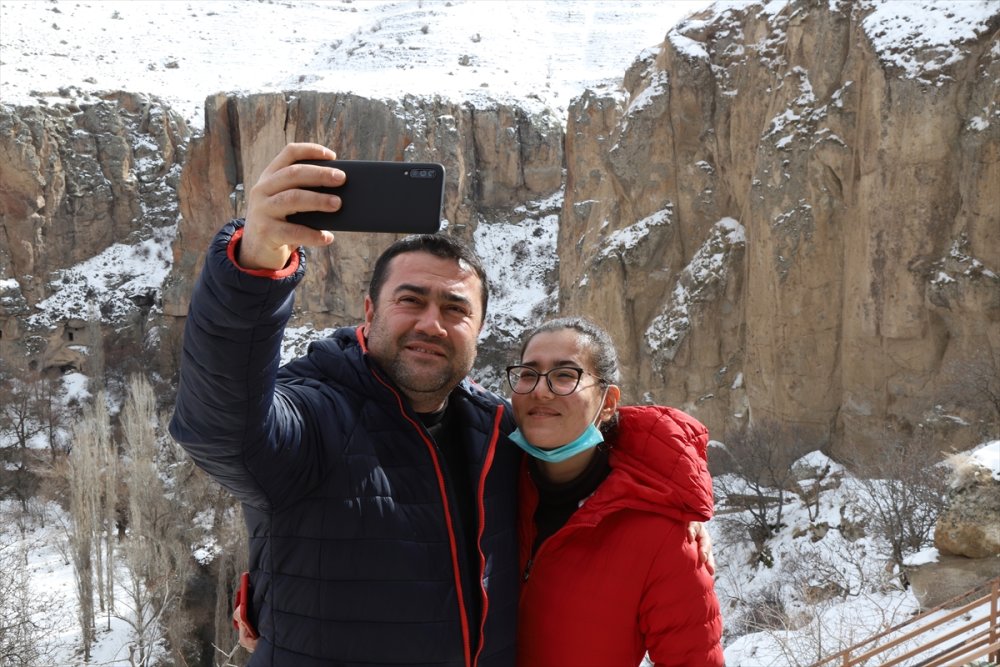 Ihlara Vadisinde Kış Keyfi