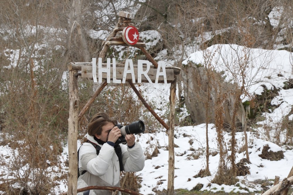 Ihlara Vadisinde Kış Keyfi