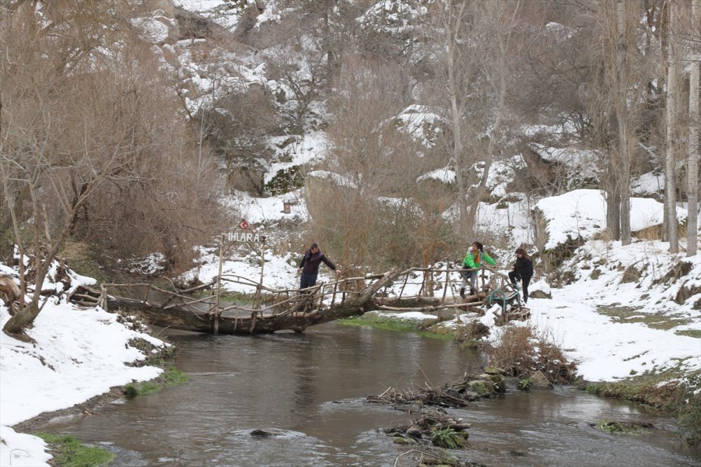 Ihlara Vadisinde Kış Keyfi