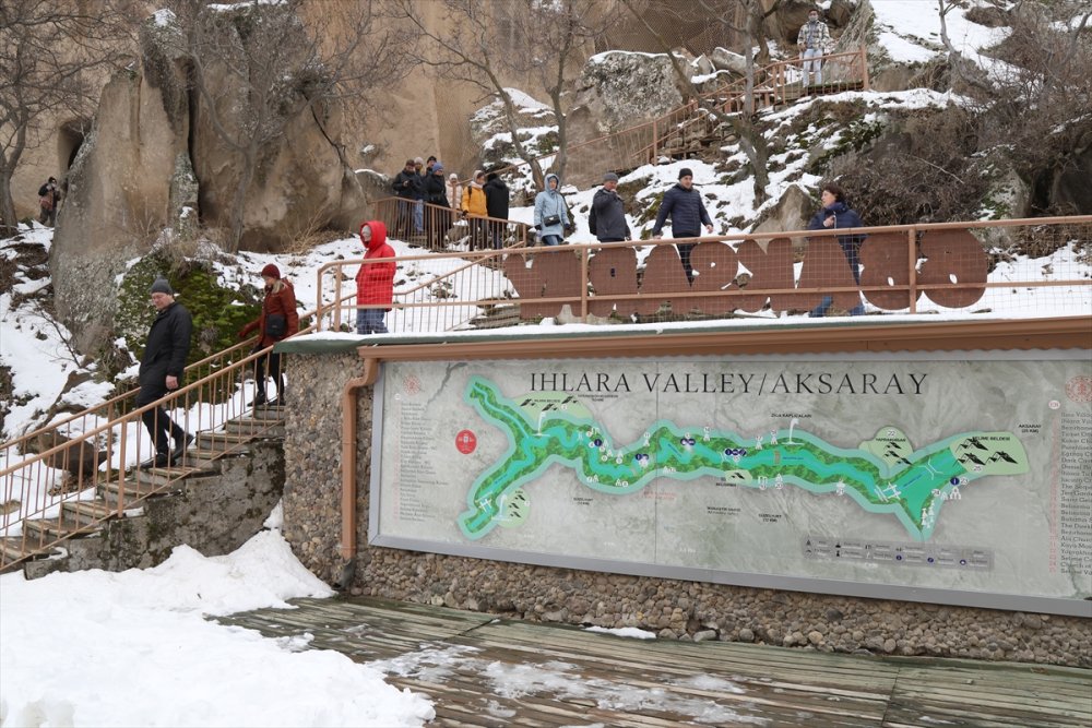 Ihlara Vadisinde Kış Keyfi