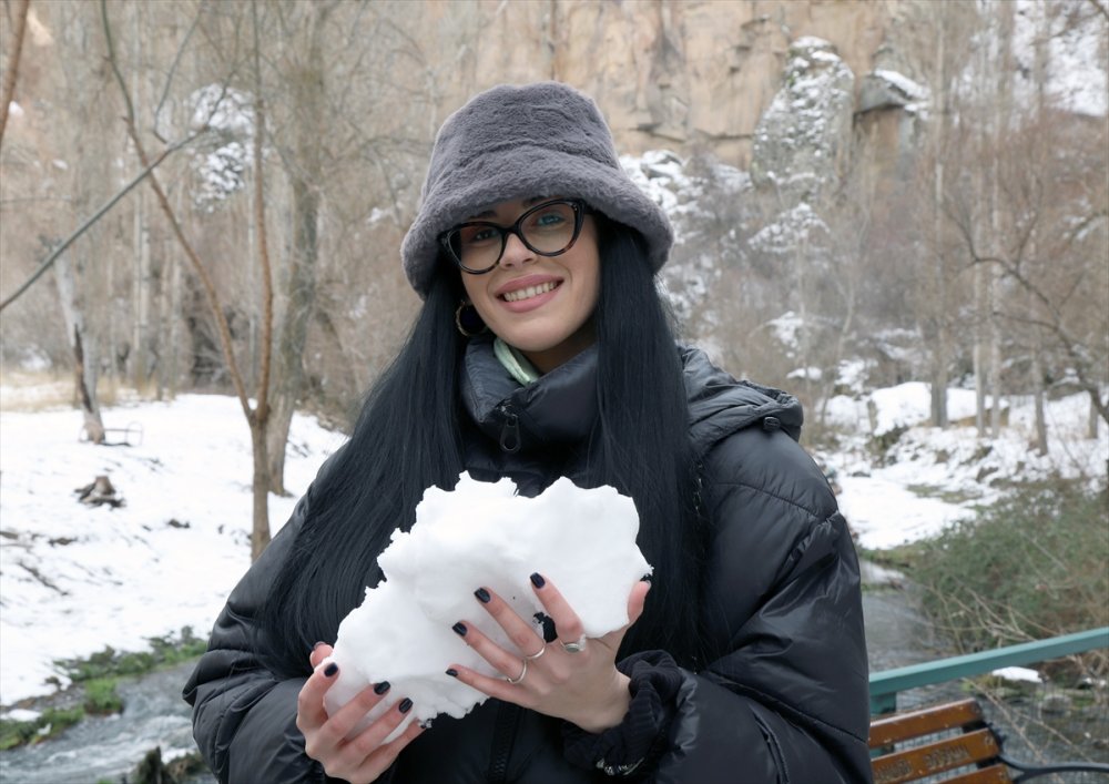 Ihlara Vadisinde Kış Keyfi