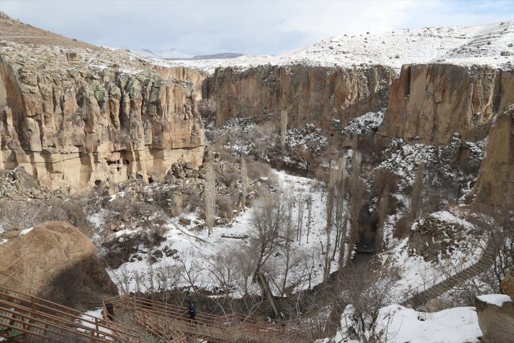 Ihlara Vadisinde Kış Keyfi