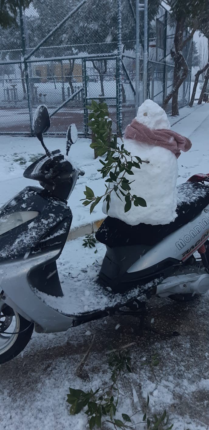 Antalya’da Motosiklette İlginç Tur