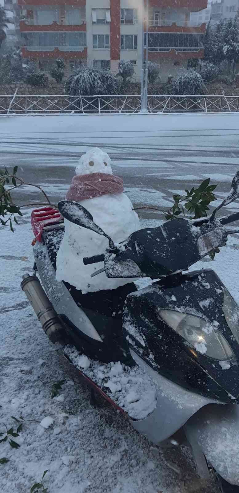 Antalya’da Motosiklette İlginç Tur