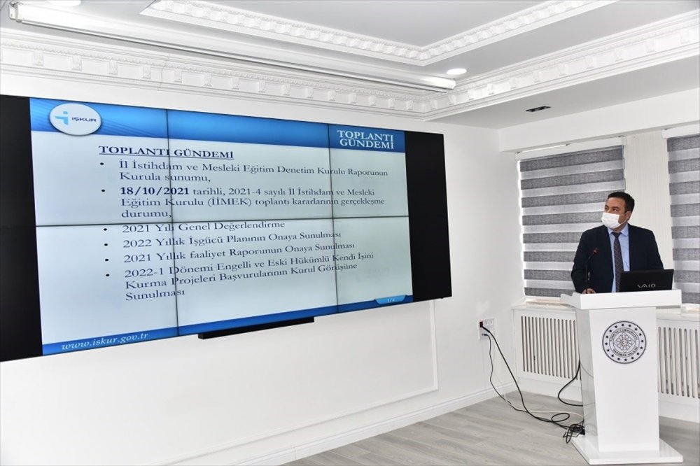 Karaman İl İstihdam Ve Mesleki Eğitim Kurulu Toplantısı