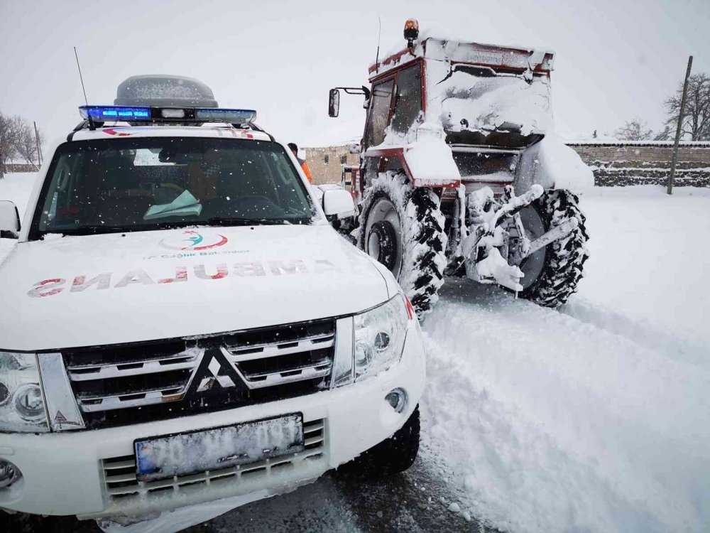 Karaman'da Sağlık Ekiplerinin Zorlu Mesaisi