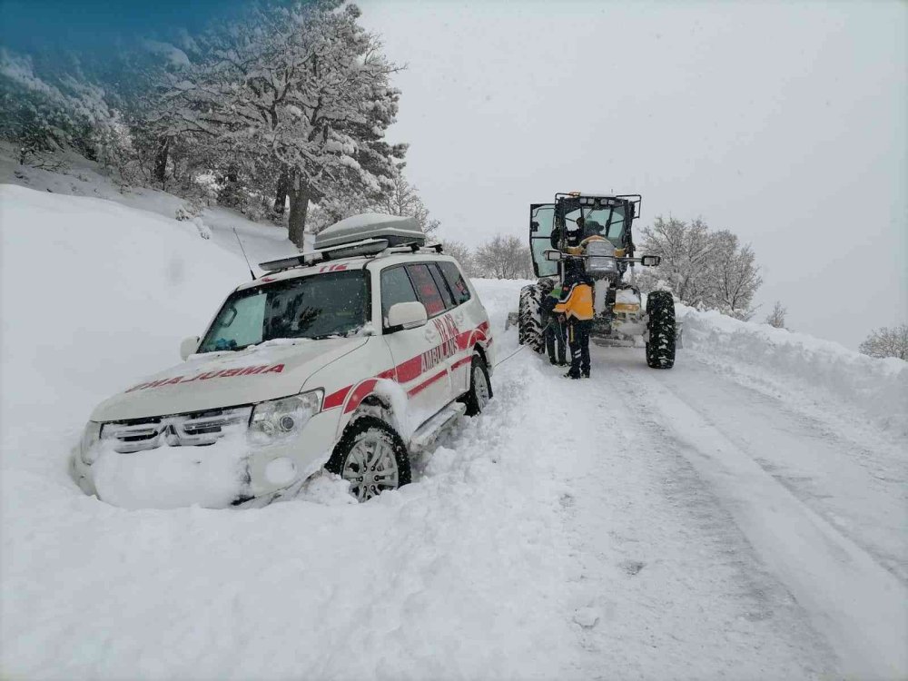 Karaman'da Sağlık Ekiplerinin Zorlu Mesaisi