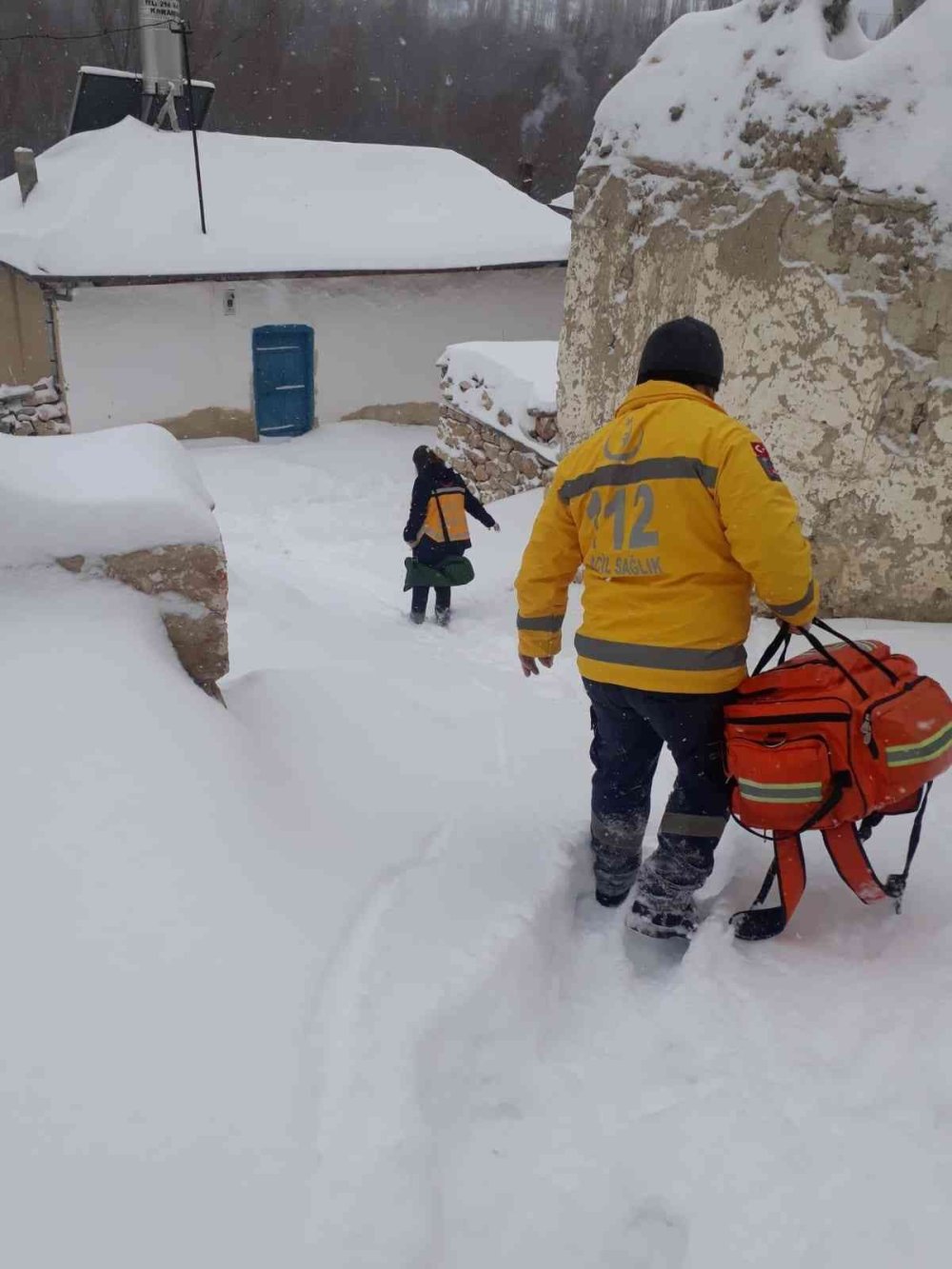 Karaman'da Sağlık Ekiplerinin Zorlu Mesaisi