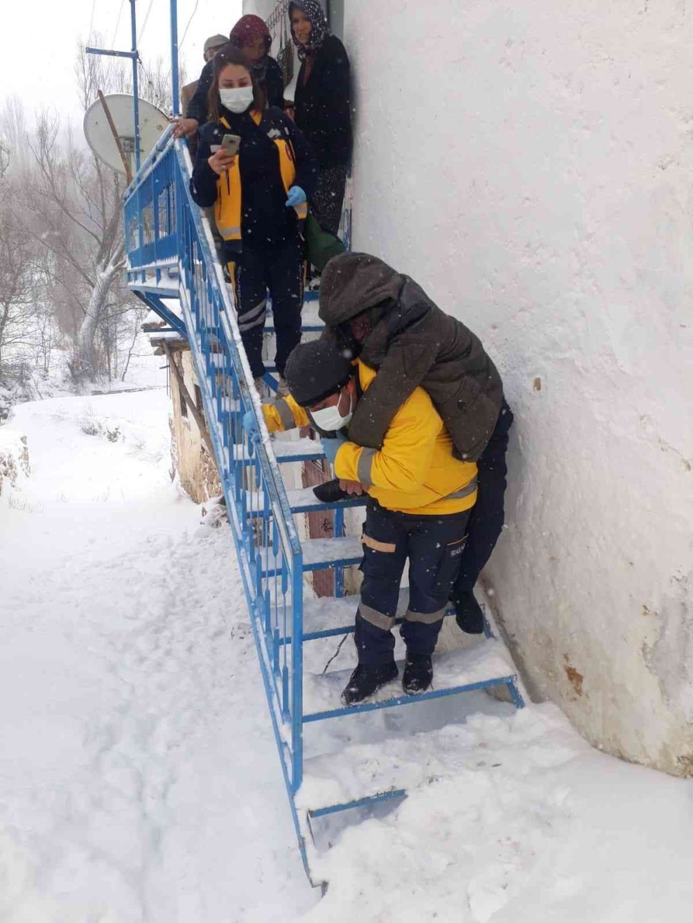 Karaman'da Sağlık Ekiplerinin Zorlu Mesaisi