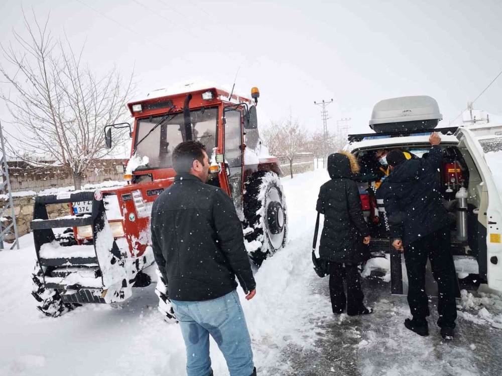 Karaman'da Sağlık Ekiplerinin Zorlu Mesaisi