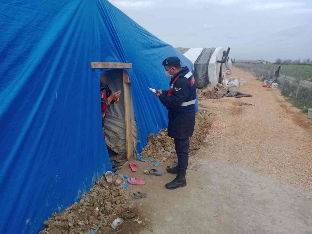 Jandarmadan Düzensiz Göçe Yönelik Huzur Uygulaması