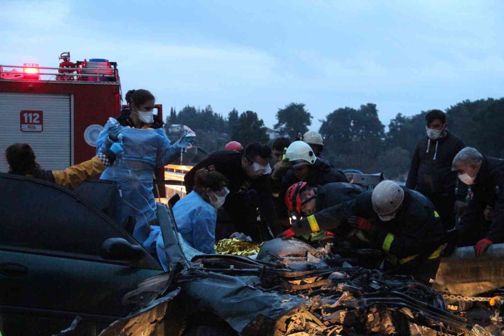 Antalya'da Feci Kazada Bir Kişi Öldü
