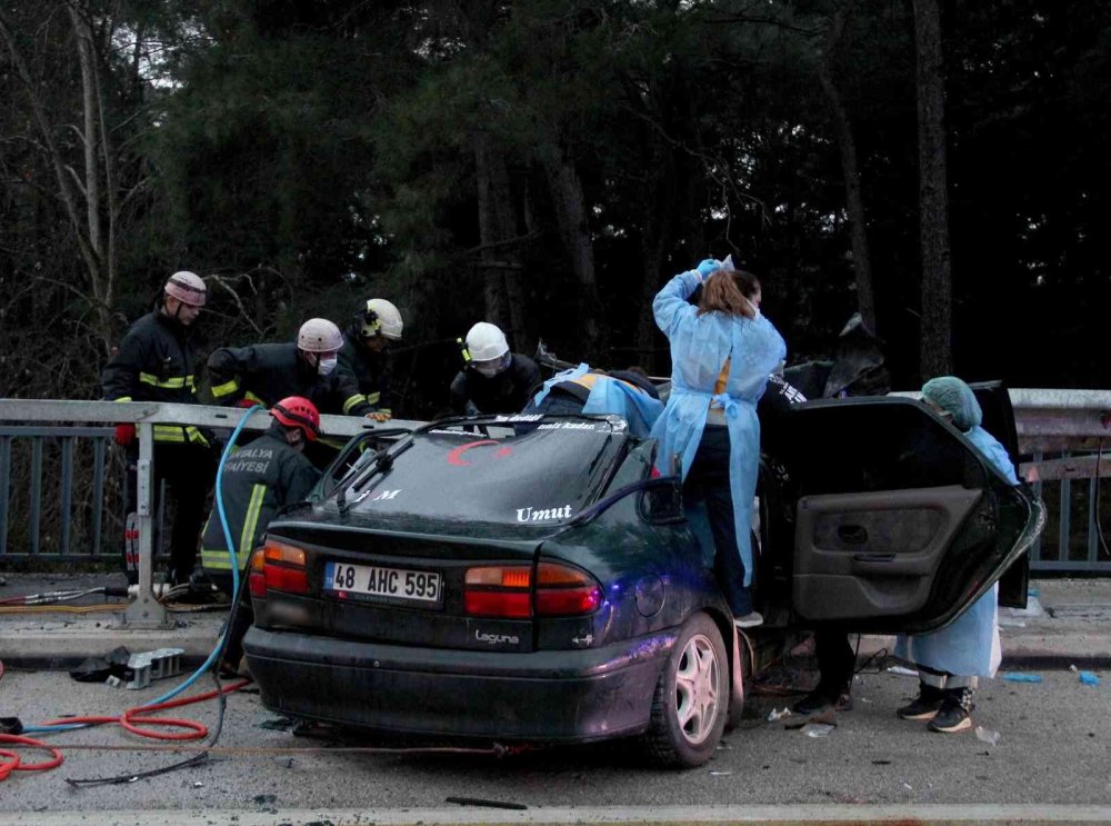 Antalya'da Feci Kazada Bir Kişi Öldü