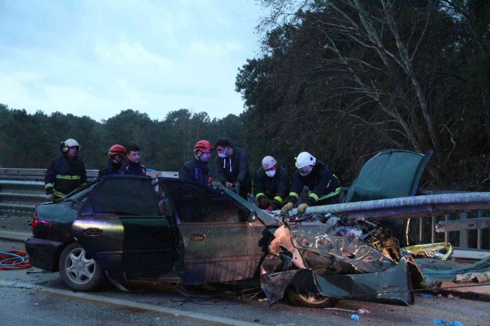 Antalya'da Feci Kazada Bir Kişi Öldü