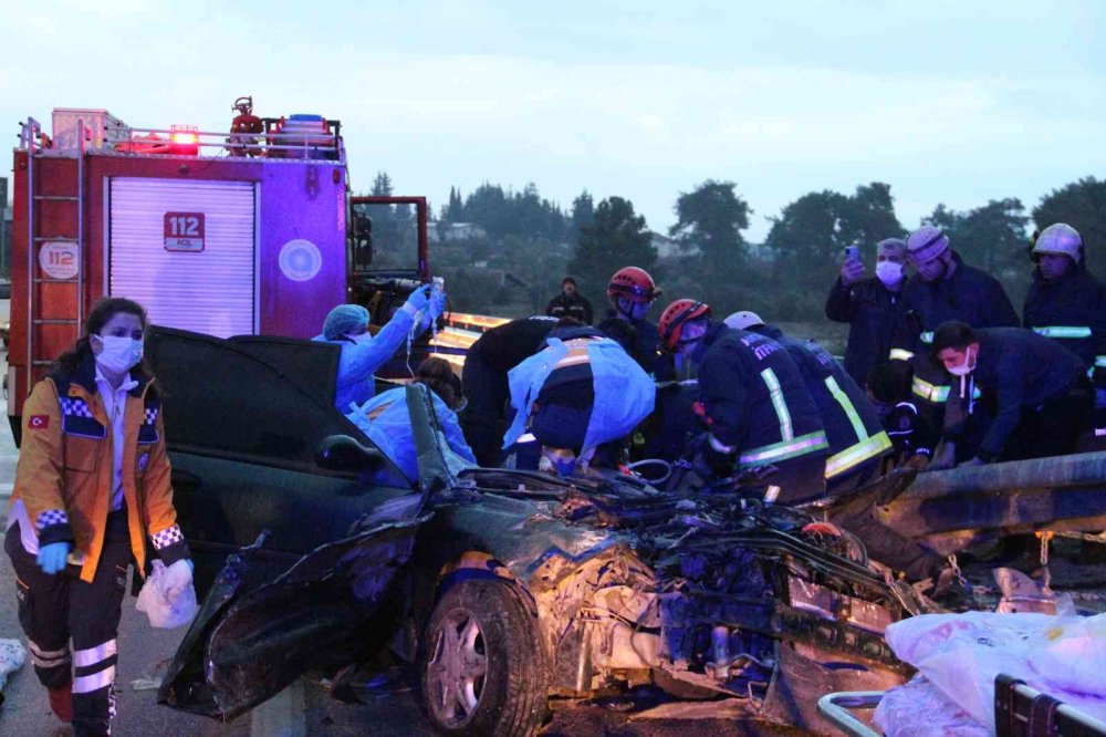 Antalya'da Feci Kazada Bir Kişi Öldü