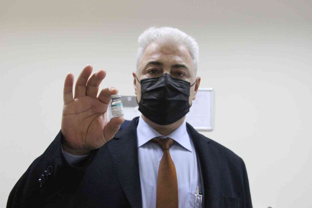 Karaman’da, Turkovac Aşısı Uygulanıyor