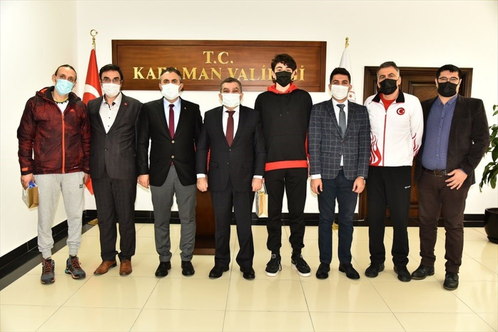 Karaman Valisi Işık'a Ziyaretler