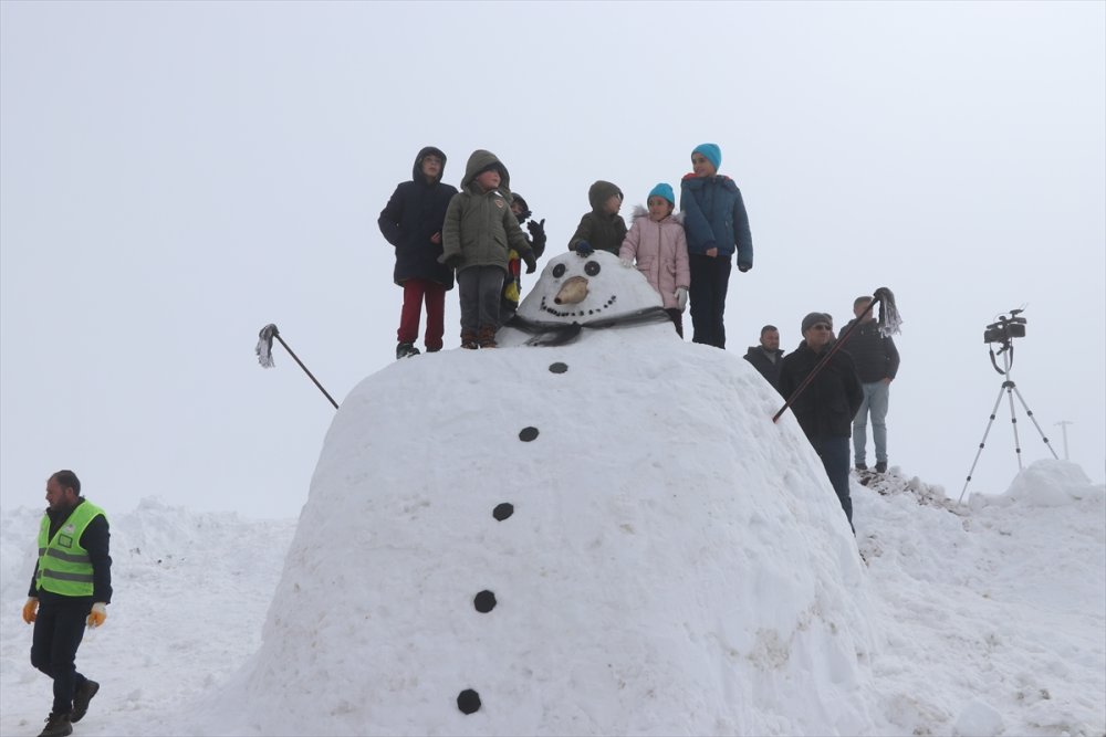 Niğde'deki Ketençimen Kayak Merkezi'nde Festival Düzenlendi
