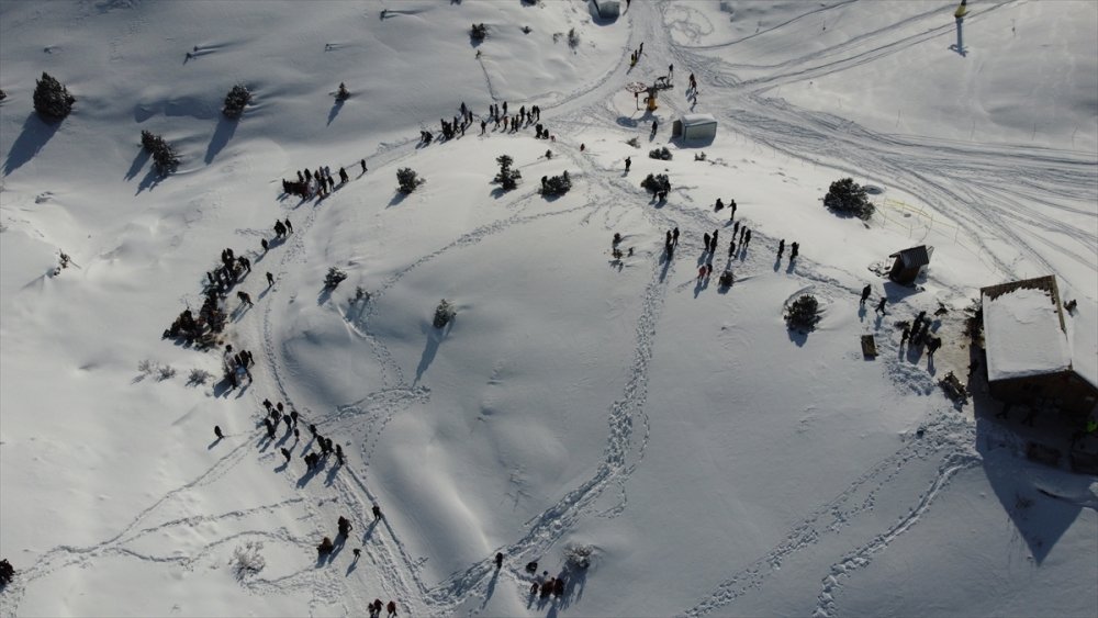 1. Ermenek Kar Festivali Sona Erdi