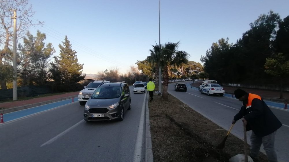 Manavgat'ta Trafik Kazası
