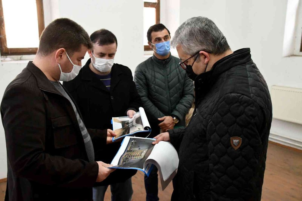 Aksaray'da Bedriye Medresesinde Yenileme Çalışmaları