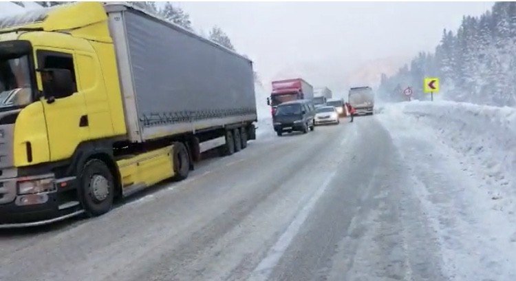 Antalya - Konya Yolunda Kış Çetin Geçti