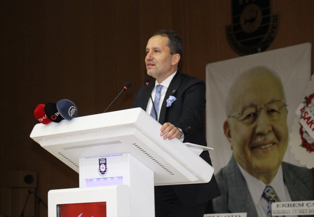 Erbakan'dan Karaman'da Ekmek ve Yağ Kuyruğu Çıkışı