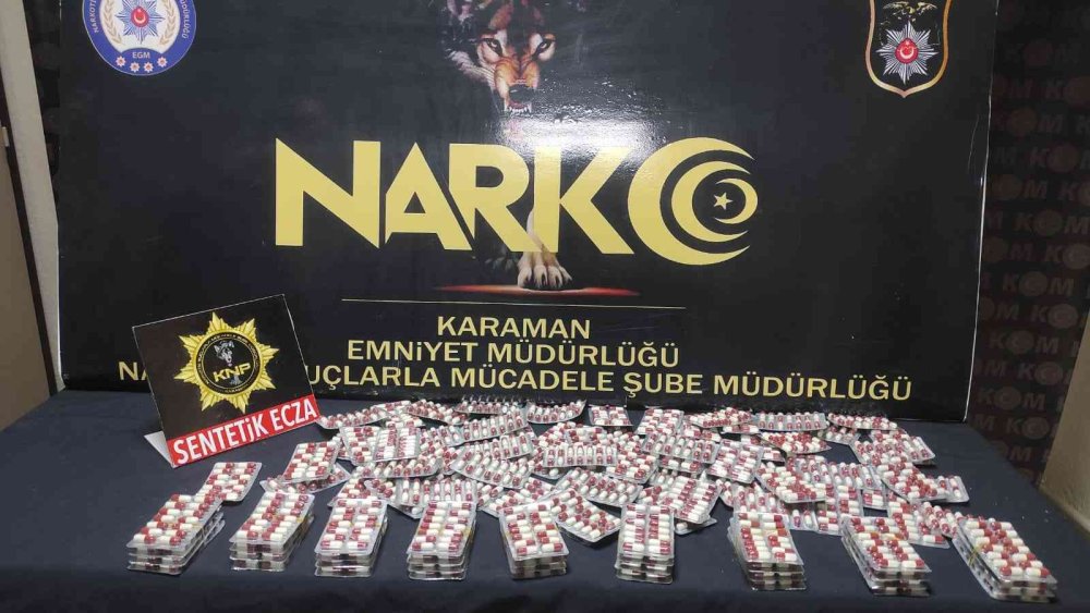 Karaman’da 2 Kişi Uyuşturucudan Tutuklandı