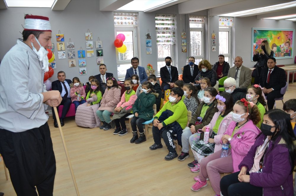 Karaman'da "Hayat Kütüphanede" Projesi