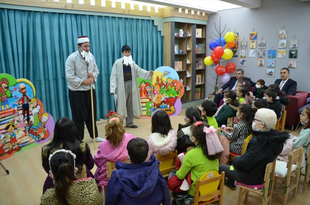 Karaman'da "Hayat Kütüphanede" Projesi