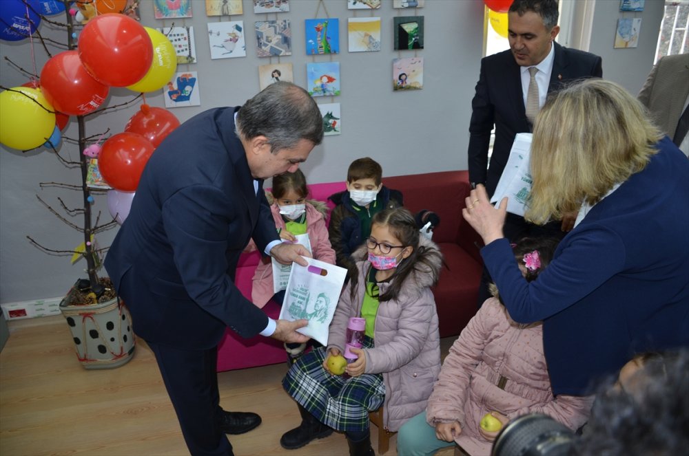 Karaman'da "Hayat Kütüphanede" Projesi