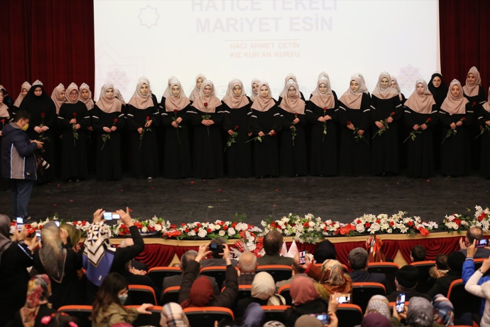 Aksaray’da Hafızlık İcazet Töreni Düzenlendi