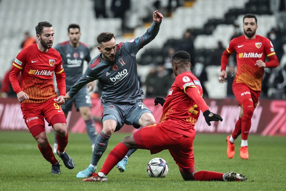 Ziraat Türkiye Kupasında Kayserispor Yarı Finalde