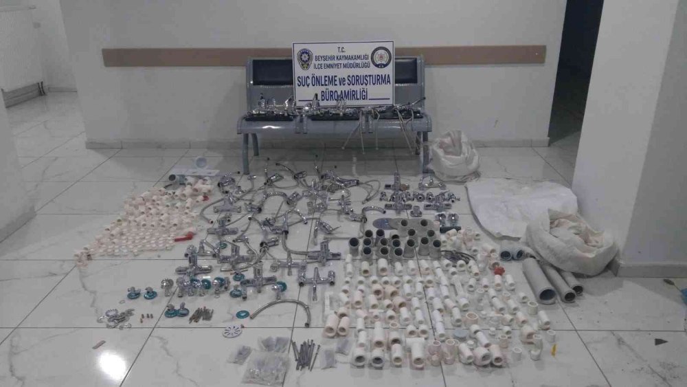 Konya'da Hırsız İş Üzerinde Yakalandı