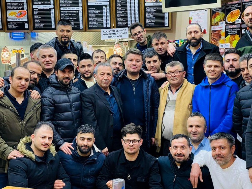 Evren Dinçer, İngiltere’de Aksaraylılarla Buluştu